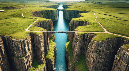 Collegare terre separate