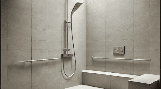 Zone bagni senza piatto doccia